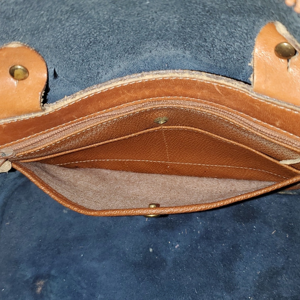 Dooney & Bourke Vintage All Weather Leather Satchel Handbag - Picture 8 of 12